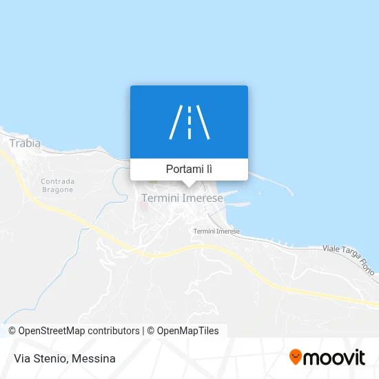 Mappa Via Stenio