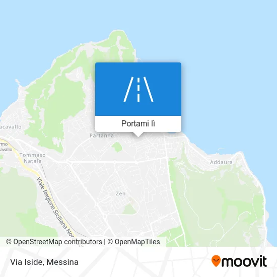 Mappa Via Iside