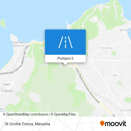 Mappa St Grotta Conza