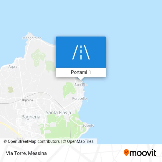 Mappa Via Torre