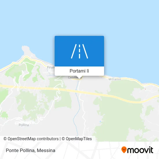 Mappa Ponte Pollina