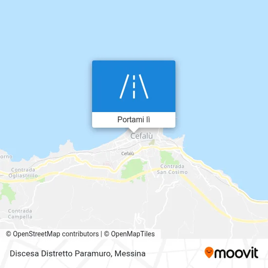 Mappa Discesa Distretto Paramuro
