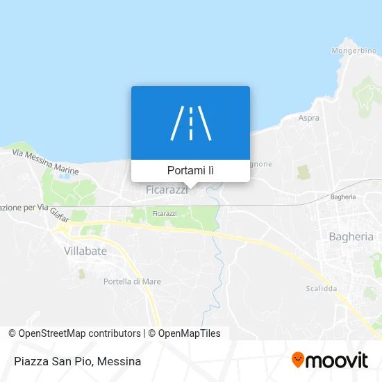 Mappa Piazza San Pio