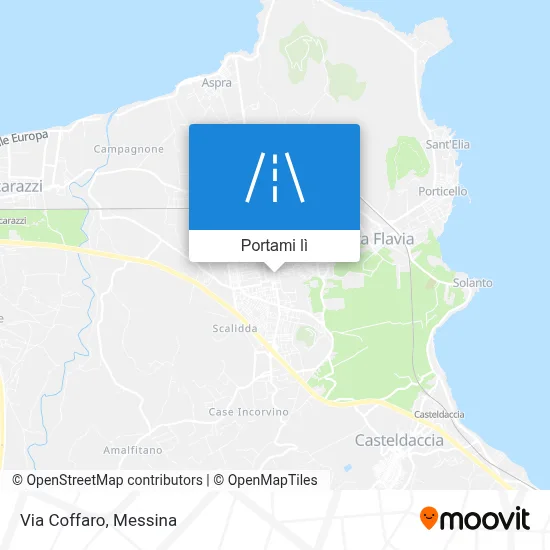 Mappa Via Coffaro