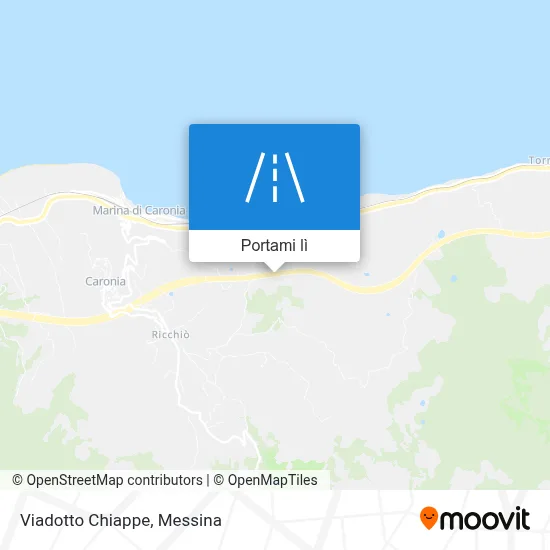 Mappa Viadotto Chiappe