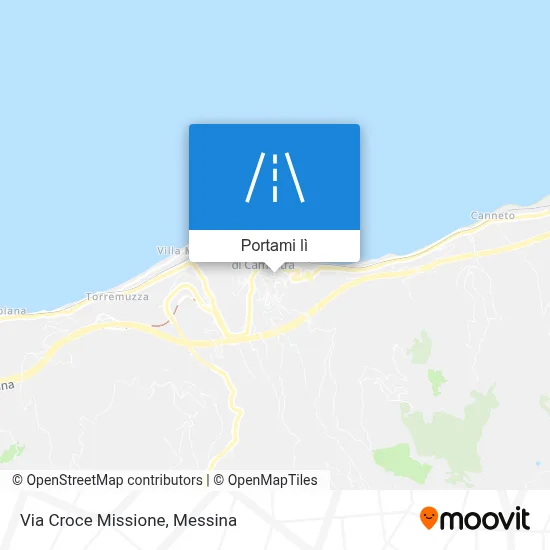 Mappa Via Croce Missione