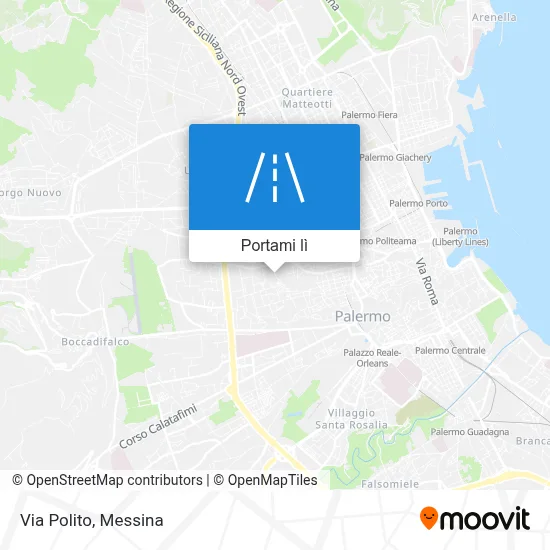 Mappa Via Polito