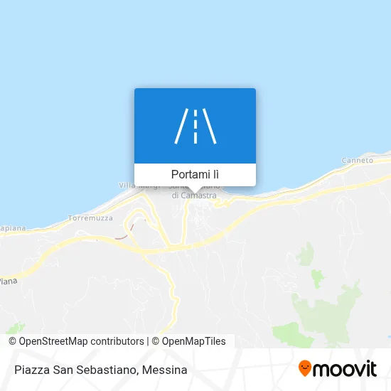 Mappa Piazza San Sebastiano