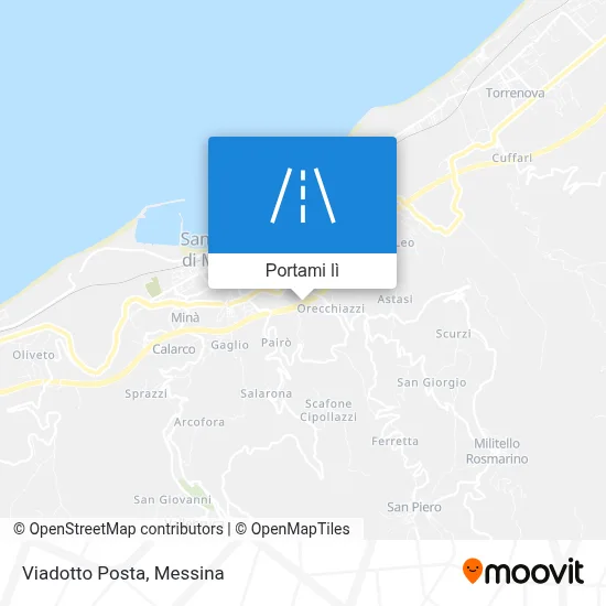 Mappa Viadotto Posta