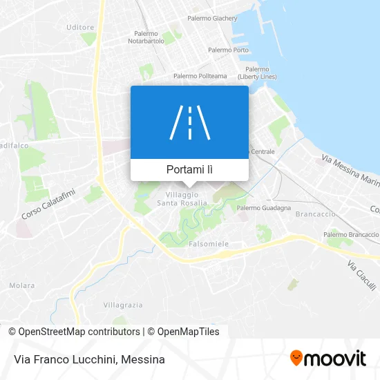 Mappa Via Franco Lucchini