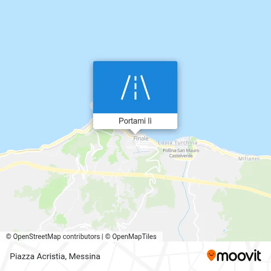 Mappa Piazza Acristia
