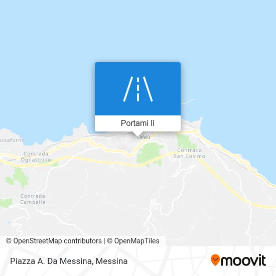 Mappa Piazza A. Da Messina
