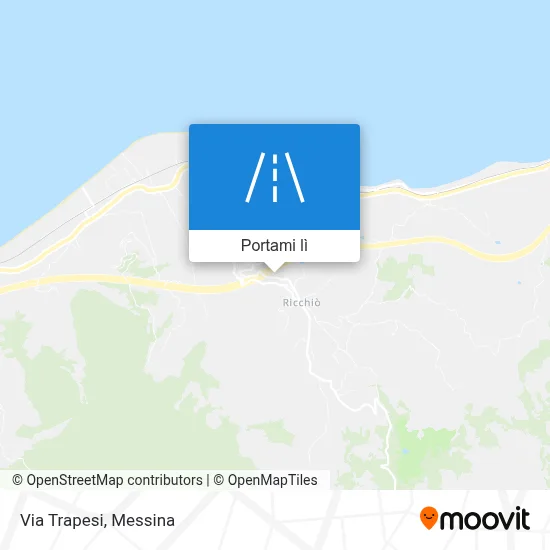 Mappa Via Trapesi