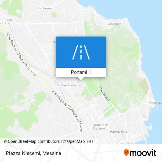 Mappa Piazza Niscemi