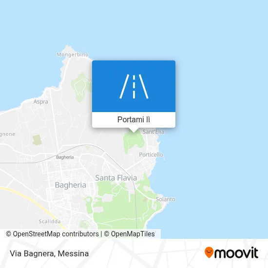 Mappa Via Bagnera