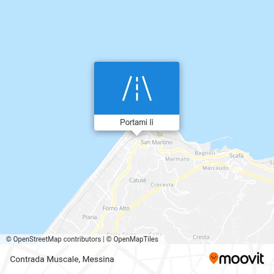 Mappa Contrada Muscale