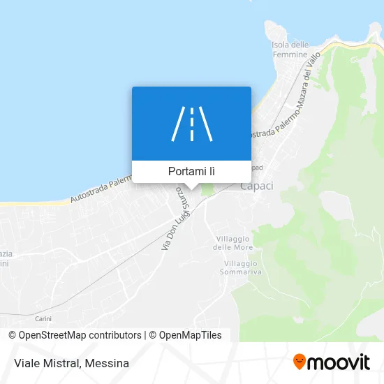 Mappa Viale Mistral