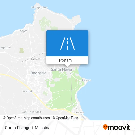 Mappa Corso Filangeri
