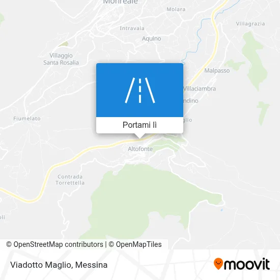 Mappa Viadotto Maglio