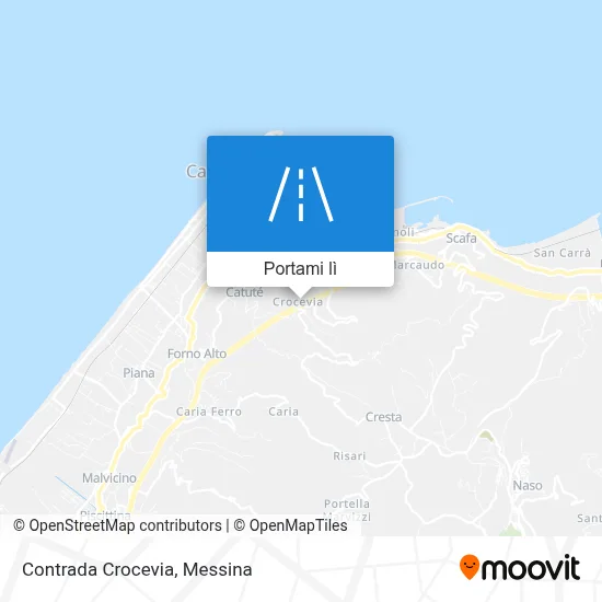 Mappa Contrada Crocevia
