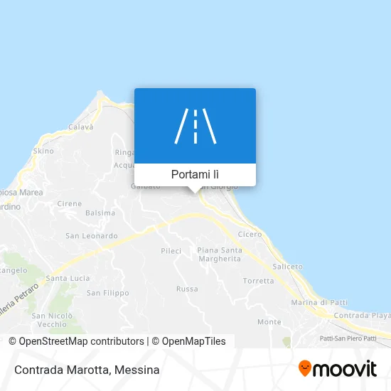 Mappa Contrada Marotta