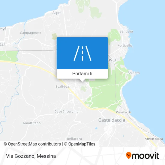 Mappa Via Gozzano