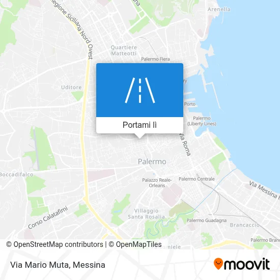 Mappa Via Mario Muta