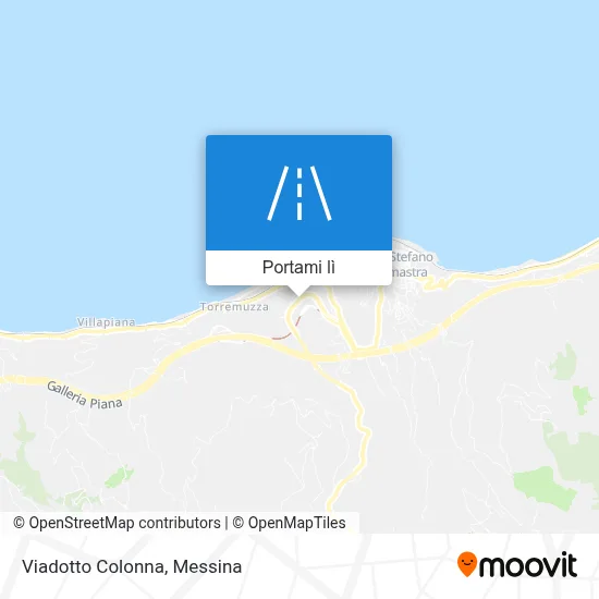 Mappa Viadotto Colonna