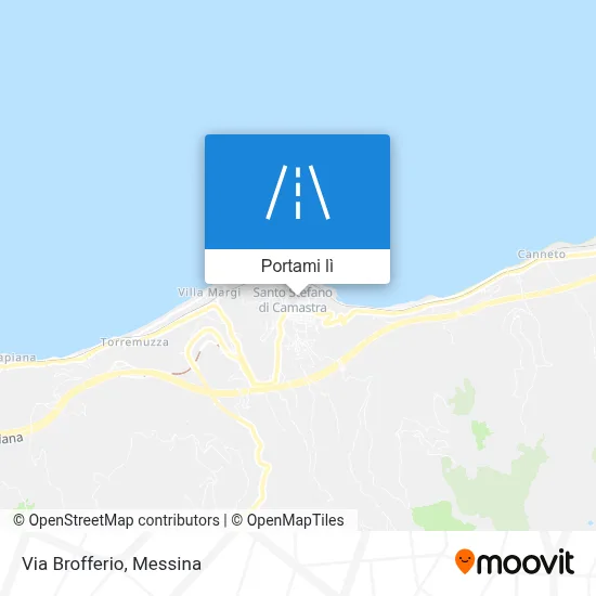 Mappa Via Brofferio