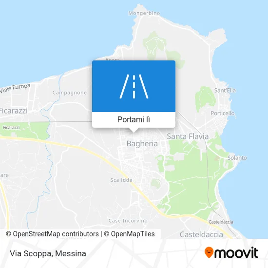 Mappa Via Scoppa