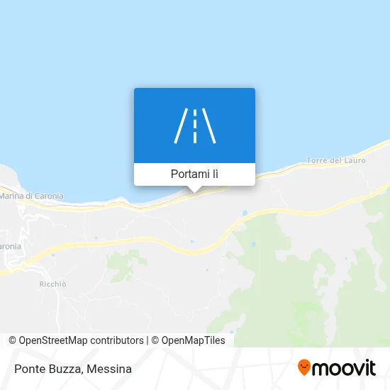 Mappa Ponte Buzza