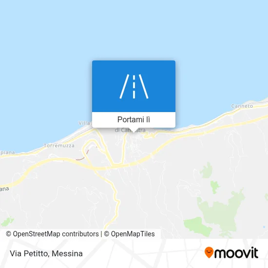Mappa Via Petitto
