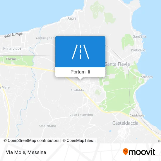 Mappa Via Mole