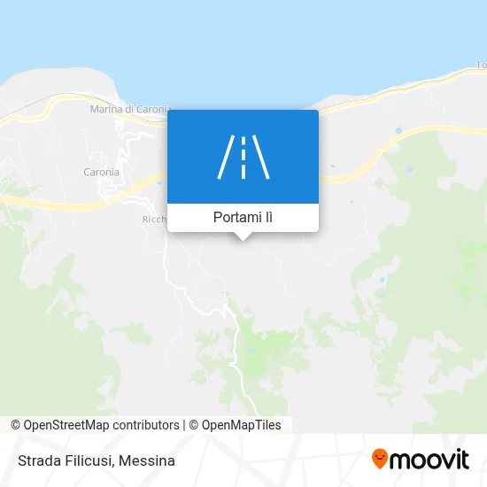 Mappa Strada Filicusi