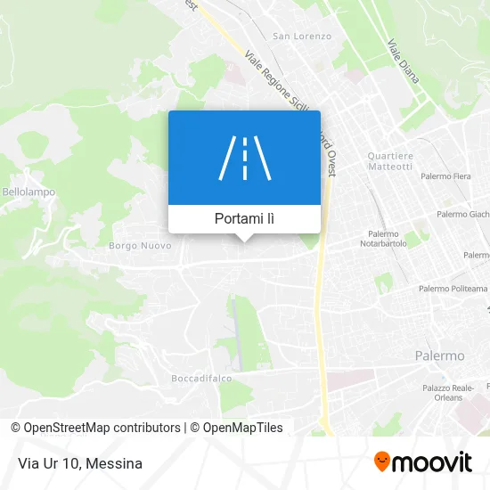 Mappa Via Ur 10