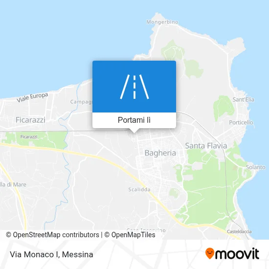 Mappa Via Monaco I