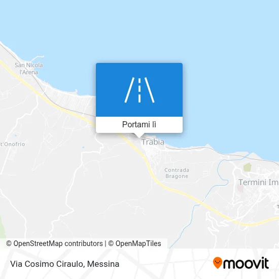Mappa Via Cosimo Ciraulo