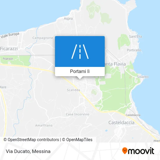 Mappa Via Ducato
