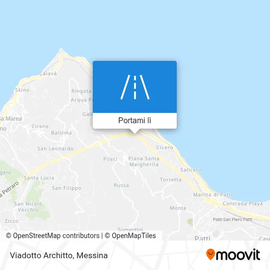 Mappa Viadotto Architto