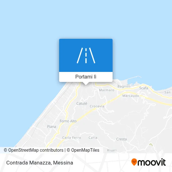 Mappa Contrada Manazza
