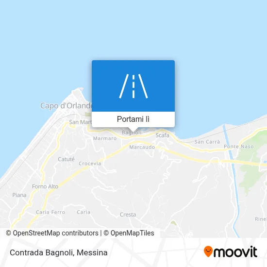 Mappa Contrada Bagnoli