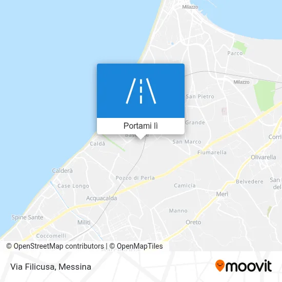 Mappa Via Filicusa