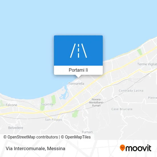 Mappa Via Intercomunale