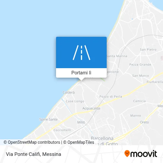 Mappa Via Ponte Califi