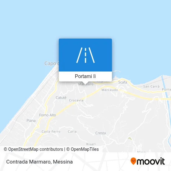Mappa Contrada Marmaro