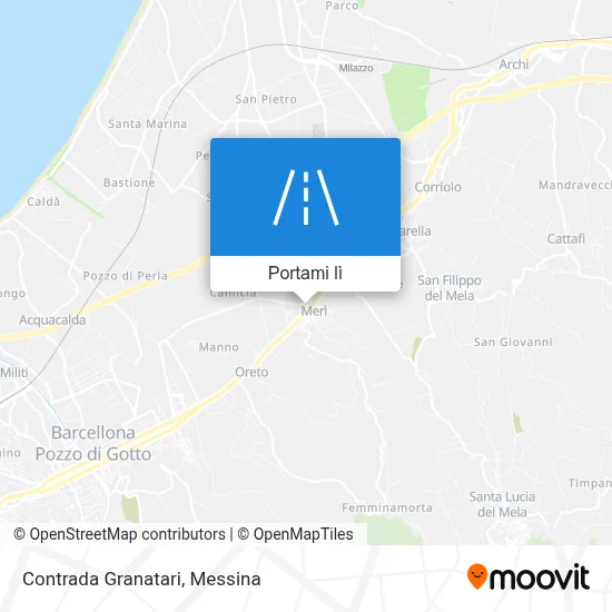 Mappa Contrada Granatari
