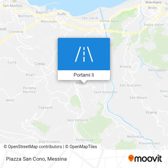 Mappa Piazza San Cono