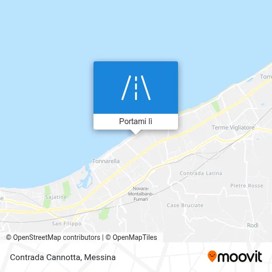 Mappa Contrada Cannotta