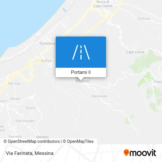 Mappa Via Farinata