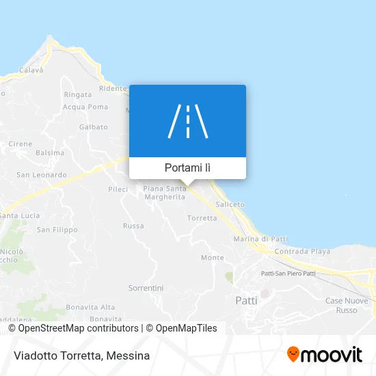 Mappa Viadotto Torretta